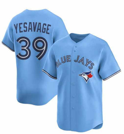 Toronto Blue Jays #39 Trey Yesavage Powder Blue Baseball Player Jersey