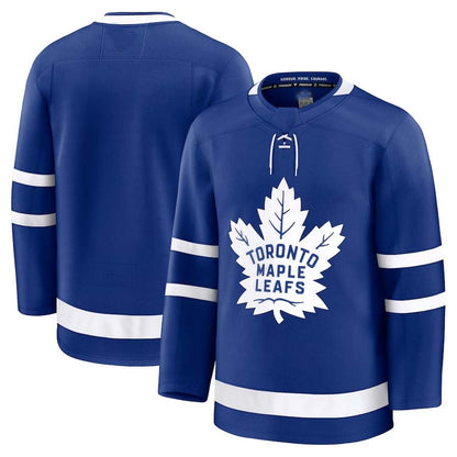 T.Maple Leafs Fanatics Home Premium Jersey - Blue Stitched American Hockey Jersey UNEC