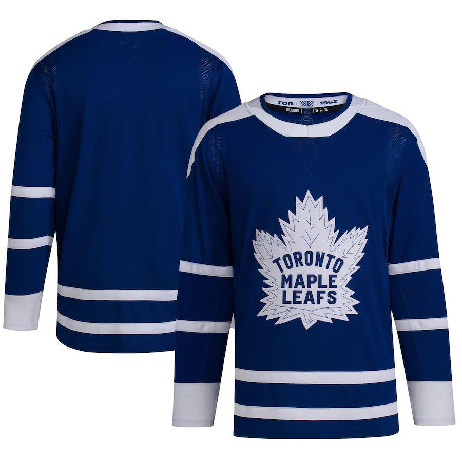 T.Maple Leafs Reverse Retro 2.0 Authentic Blank Jersey Royal Stitched American Hockey Jersey UNEC