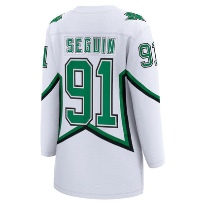 D.Stars #91 Tyler Seguin Fanatics Branded 2020-21 Special Edition Breakaway Player Jersey White Stitched American Hockey Jersey UNEC