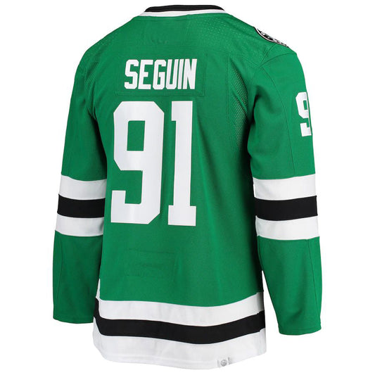 D.Stars #91 Tyler Seguin Home Primegreen Authentic Pro Player Jersey Kelly Green Stitched American Hockey Jersey UNEC