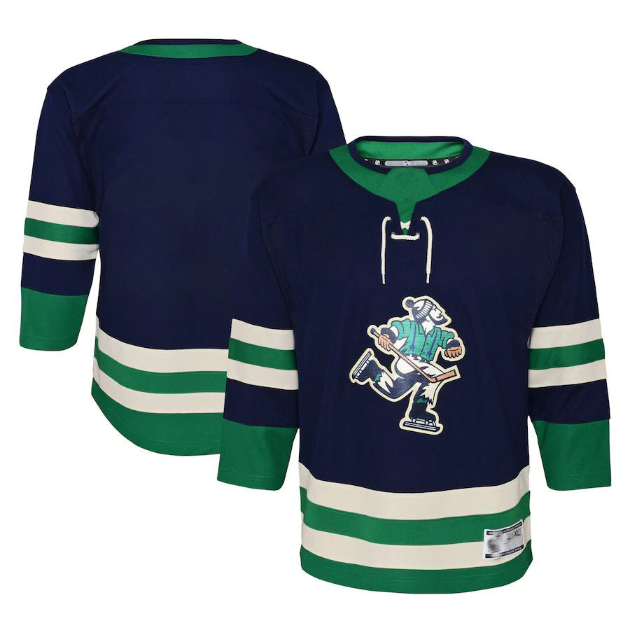 V.Canucks Special Edition 2.0 Premier Blank Jersey Navy Stitched American Hockey Jersey UNEC