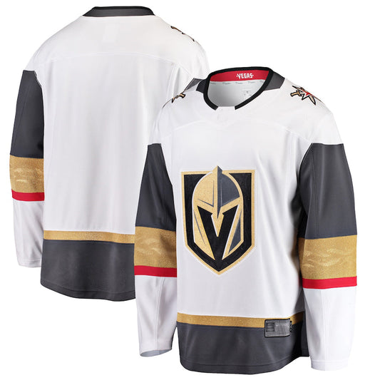 V.Golden Knights Fanatics Branded Breakaway Away Jersey White Stitched American Hockey Jersey UNEC