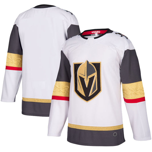 V.Golden Knights Away Authentic Blank Jersey White Stitched American Hockey Jersey UNEC