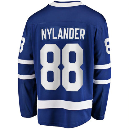 T.Maple Leafs #88 William Nylander Fanatics Branded Home Breakaway Player Jersey Blue Stitched American Hockey Jersey UNEC