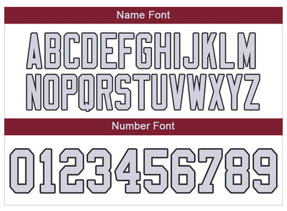 Custom A.Cardinal Men's American Red Stitched Football Jerseys