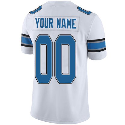 Custom D.Lions Stitched American Football Jerseys Personalize Birthday Gifts White Jersey